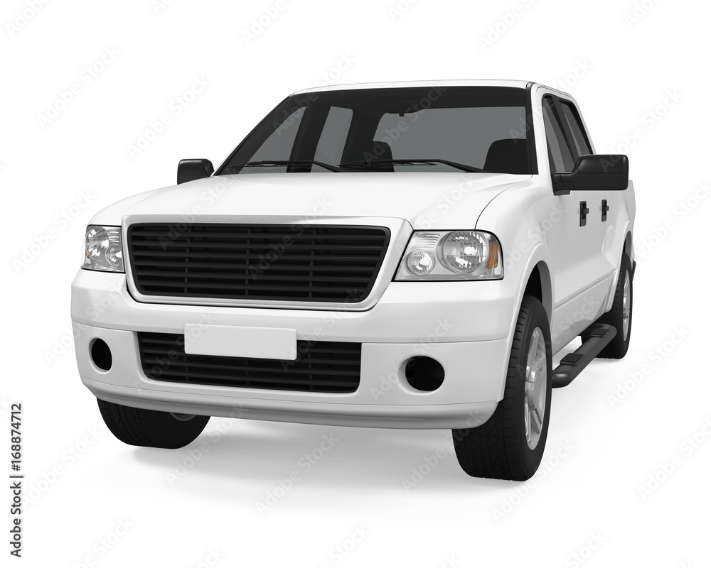 Obraz premium Pickup Truck Isolated