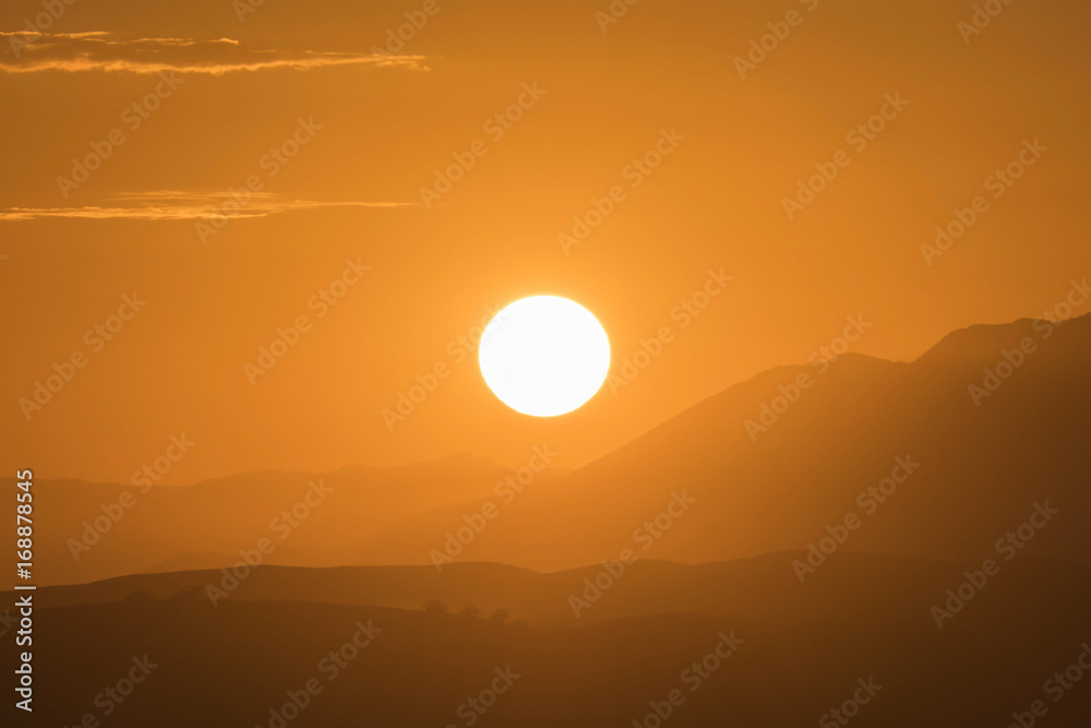 Rocky Peak Sunset in Ventura County California