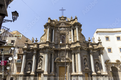 Baroque Church of Sant'Anna la Misericordia in Palermo