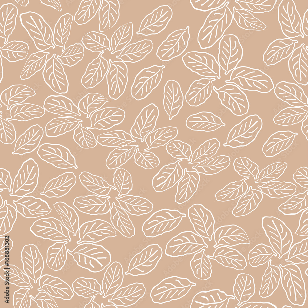 seamless pattern with leaves seamless pattern with leaves