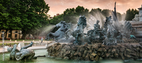 La fontaine des Girondins