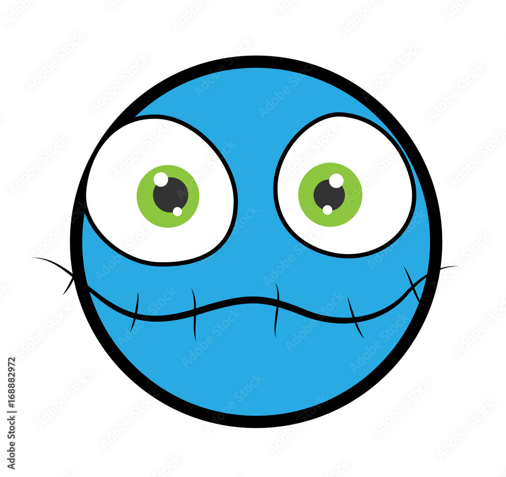 Funny Cute Cartoon Character Face Funny Cute Cartoon Character Face