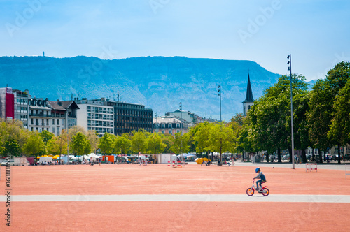 Plainpalais, Geneva, Switzerland photo