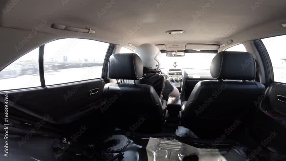 Car Drift's. Dolly Shot. Black car drifting on the high speed Car Drift's. Dolly Shot. Black car drifting on the high speed