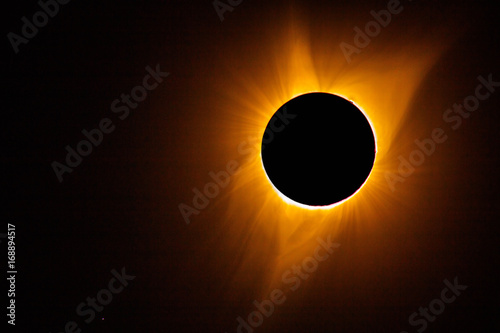 Sun's corona from solar eclipse taken in Wyoming Aug 21, 2017