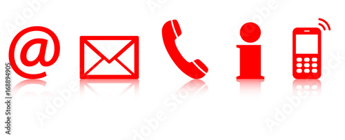 contact us icon set