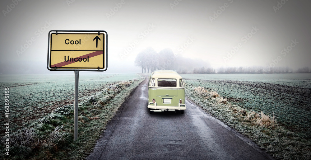 Fototapeta premium Schild 157 - Cool
