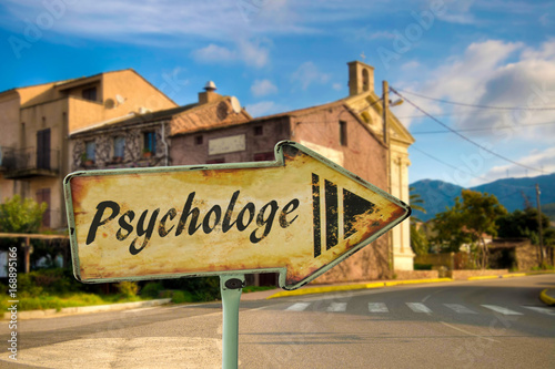 Schild 198 - Psychologe