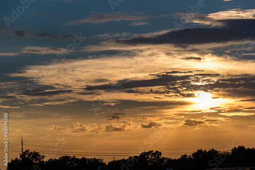 Sunset in Texas