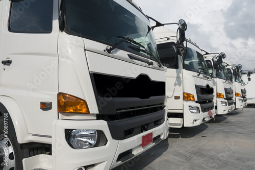 New truck fleet is parking.
