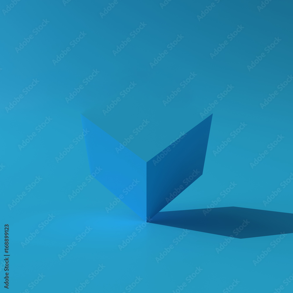 3d illustration Abstract Box minimal design Background. 3d illustration Abstract Box minimal design Background.