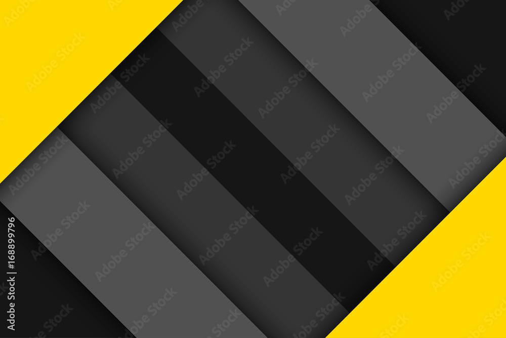 Abstract background. Black yellow corporate tech art. Vector material background Abstract background. Black yellow corporate tech art. Vector material background