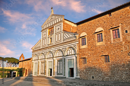Florence, Tuscany, Italy: Basilica of San Miniato al Monte