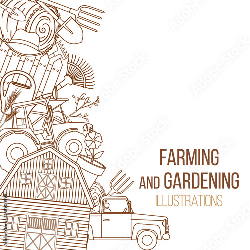 Farming agricultural instruments