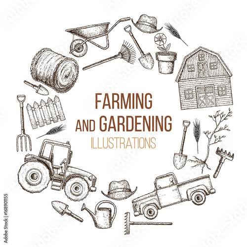 Farming agricultural instruments