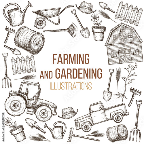 Farming agricultural instruments