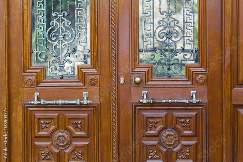 Antique Wooden Carved Door