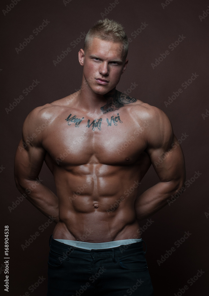 Fit male model