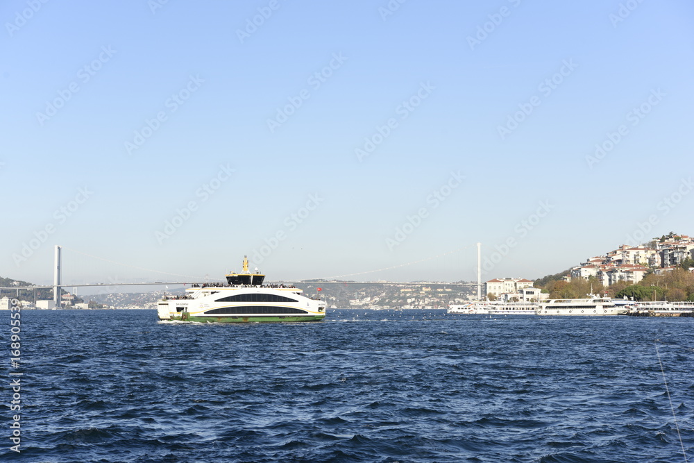 ISTANBUL BOSPHORUS AND CITY VIEW