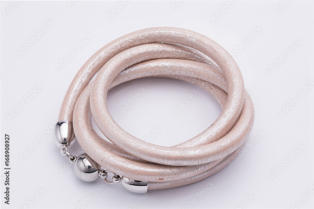 Exquisite bracelet, isolated on white background. Jewelry, fashion. Exquisite bracelet, isolated on white background. Jewelry, fashion.