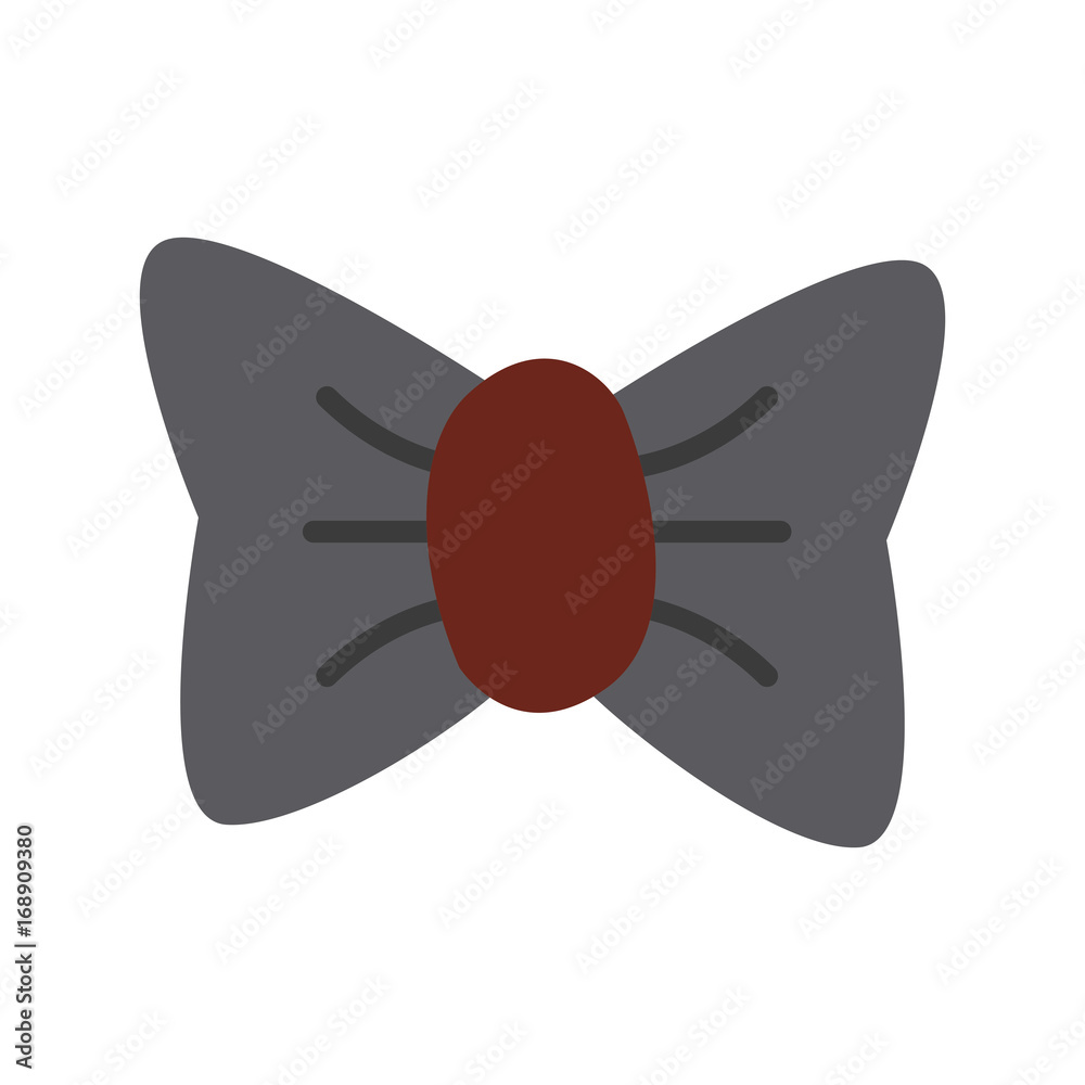 cartoon bow tie accessory of wedding groom vector illustration cartoon bow tie accessory of wedding groom vector illustration