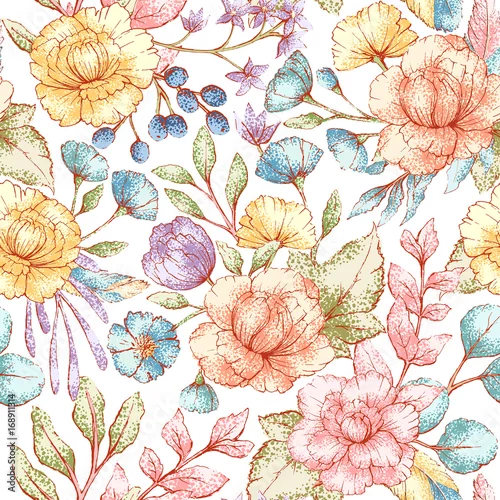 Tapety Kwiatowy wzór