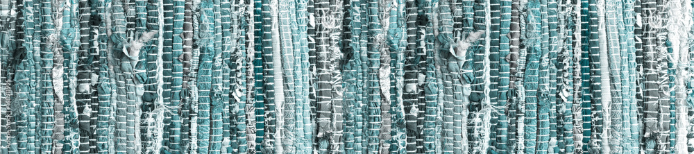 Naklejka premium panoramic woven ethno traditional mat