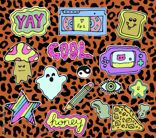 Trendy teen stickers