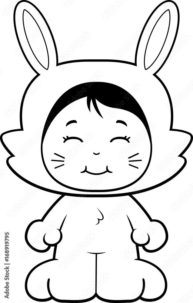 Obraz premium Rabbit Costume