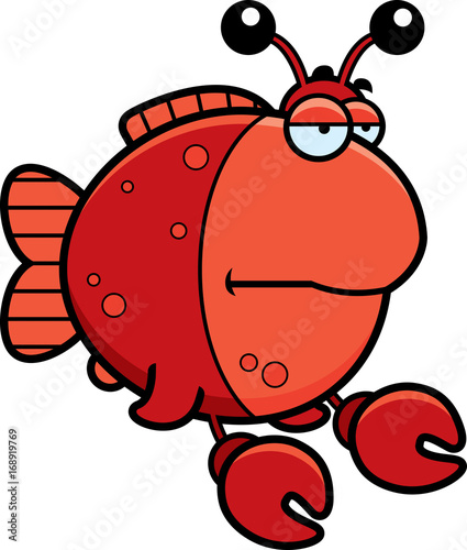 Bored Cartoon Imitation Crab