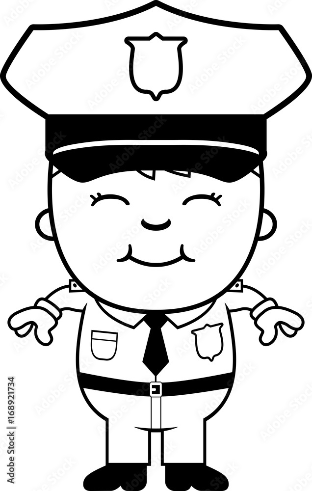 Boy Police Officer