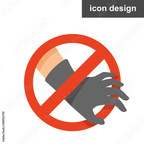 Vector sticker stop stealing