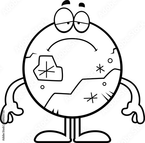Sad Cartoon Pluto