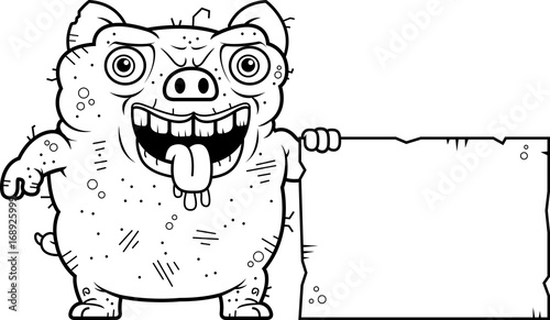 Ugly Pig Sign