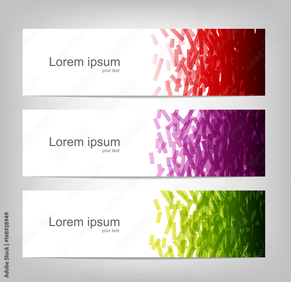 abstract colorful vector background brochure template.