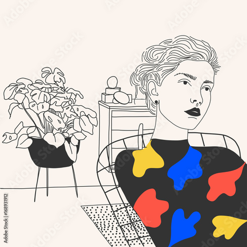 Primary Colors Woman