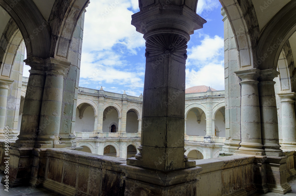 Big Arches in the Santo Domingo Monastery in Oaxaca