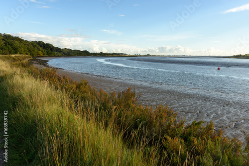 River side at low tide