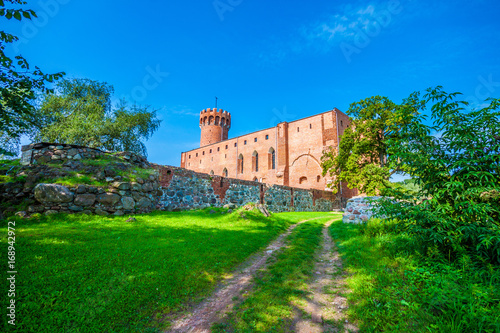 Medieval Teutonic castle in Swiecie, Poland