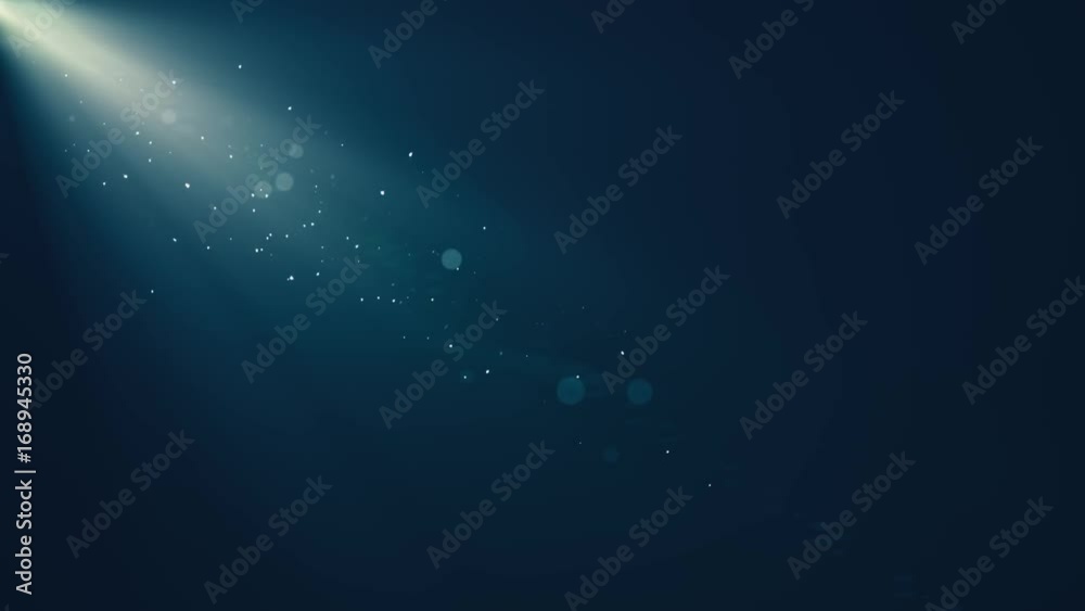 floating dust particles spot light background