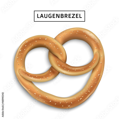Pretzel snack element