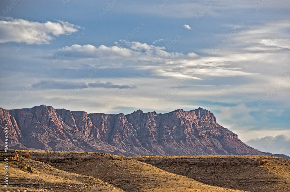 Naklejka premium Clouds over Marble Canyon