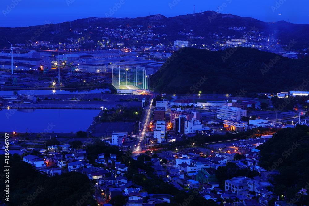 Obraz premium Muroran night view