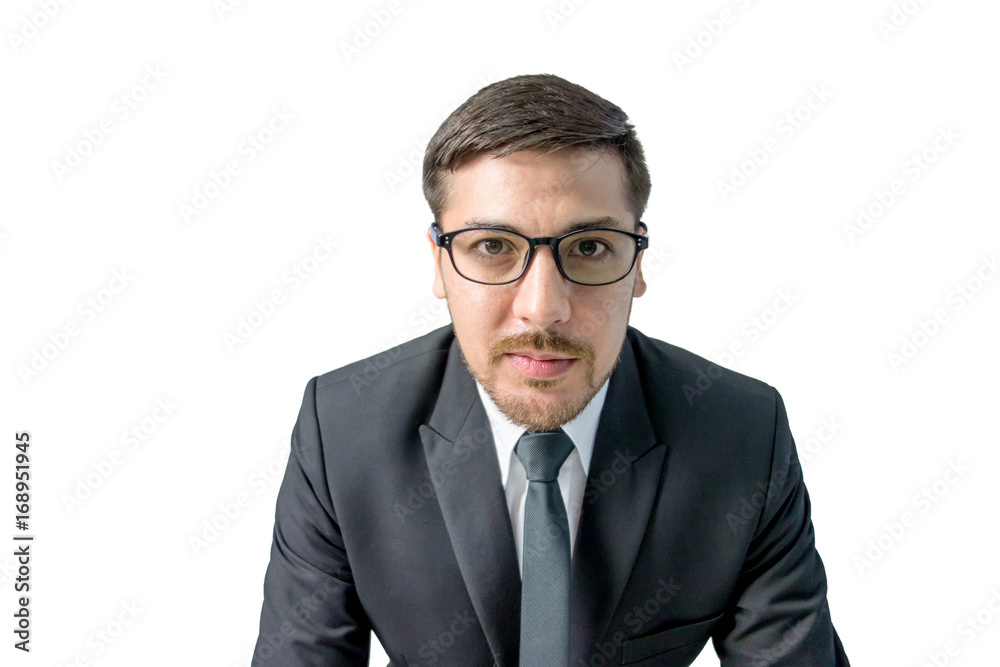 portrait of caucasian business man portrait of caucasian business man
