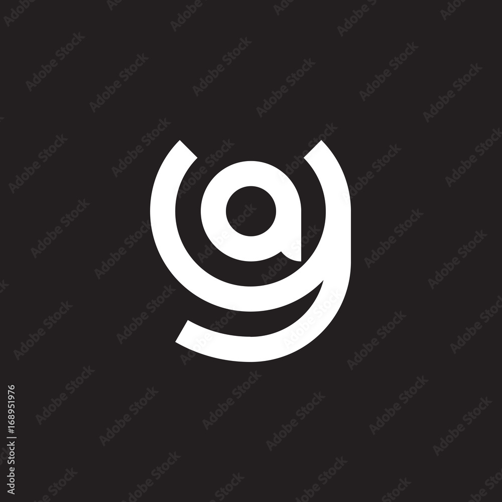 Initial lowercase letter logo ya, ay, a inside y, monogram rounded shape, white color on black background
Initial lowercase letter logo ya, ay, a inside y, monogram rounded shape, white color on black background