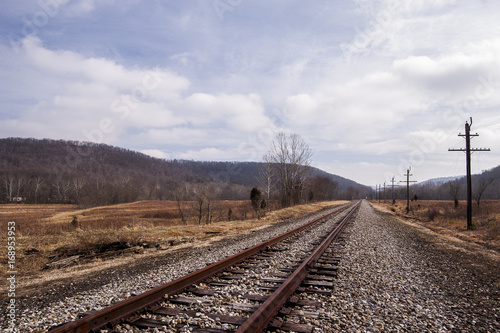 Abandoned Railroad - Track View