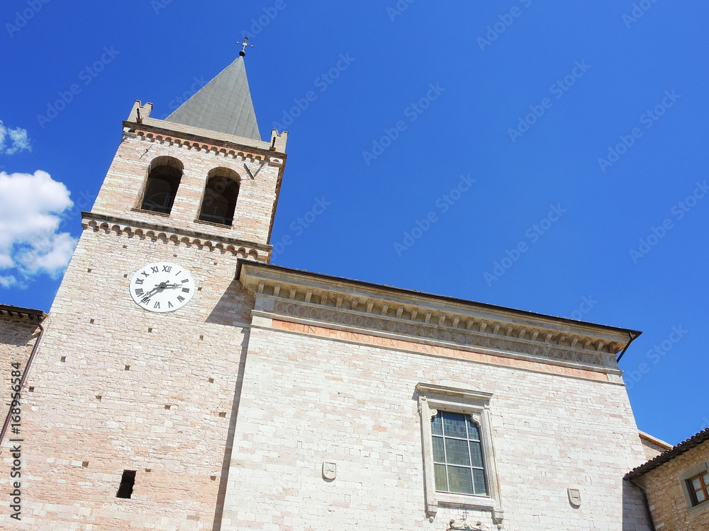 Spello, Italy. The church of Santa Maria Maggiore