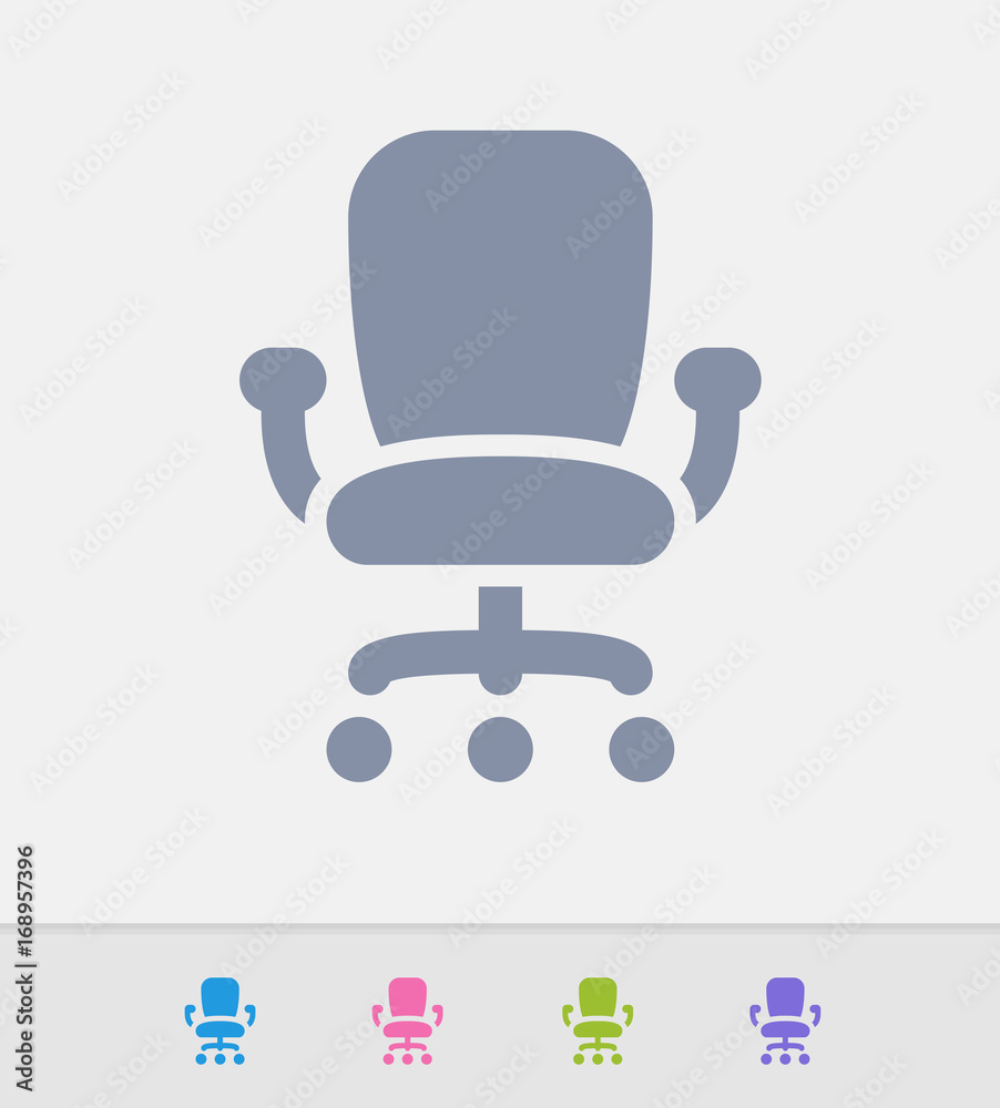 Office Rolling Chair - Granite Icons. A professional, pixel-perfect icon designed on a 32x32 pixel grid and redesigned on a 16x16 pixel grid for very small sizes Office Rolling Chair - Granite Icons. A professional, pixel-perfect icon designed on a 32x32 pixel grid and redesigned on a 16x16 pixel grid for very small sizes