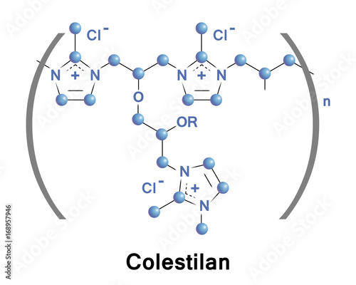 Colestilan is a medication that acts as a phosphate binder and bile acid sequestrant. It is an ion-exchange resin, is an orally administered bile acid sequestrant 