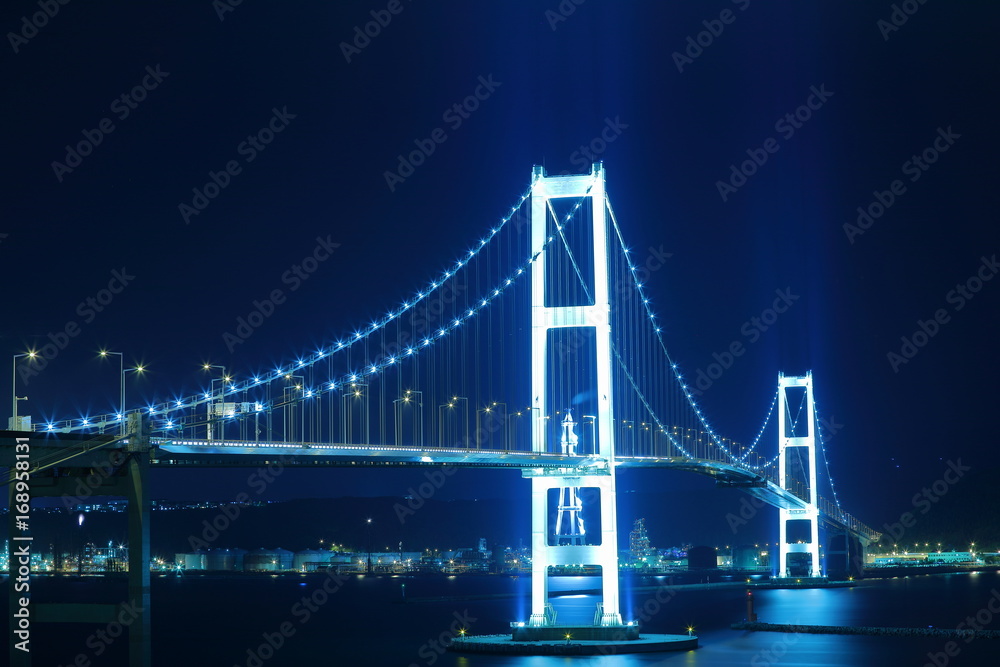 Obraz premium Muroran night view